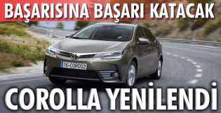 Toyota Corolla yenilendi