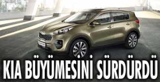 KIA büyümesini sürdürdü