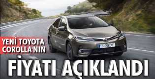 Toyota Corolla'nın fiyatı belli oldu