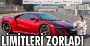 Fernando Alonso yeni NSX'in limitlerini zorladı